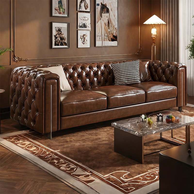 Canapé American, H 28,74 po x l 86,61 po x P 36,22 po, 3