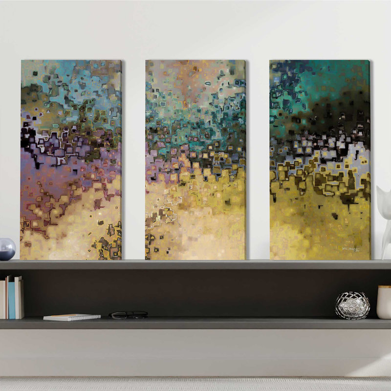 "What We Will Be.  1 John 3:2" By Mark Lawrence 3 Piece Graphic Print Set On Canvas
