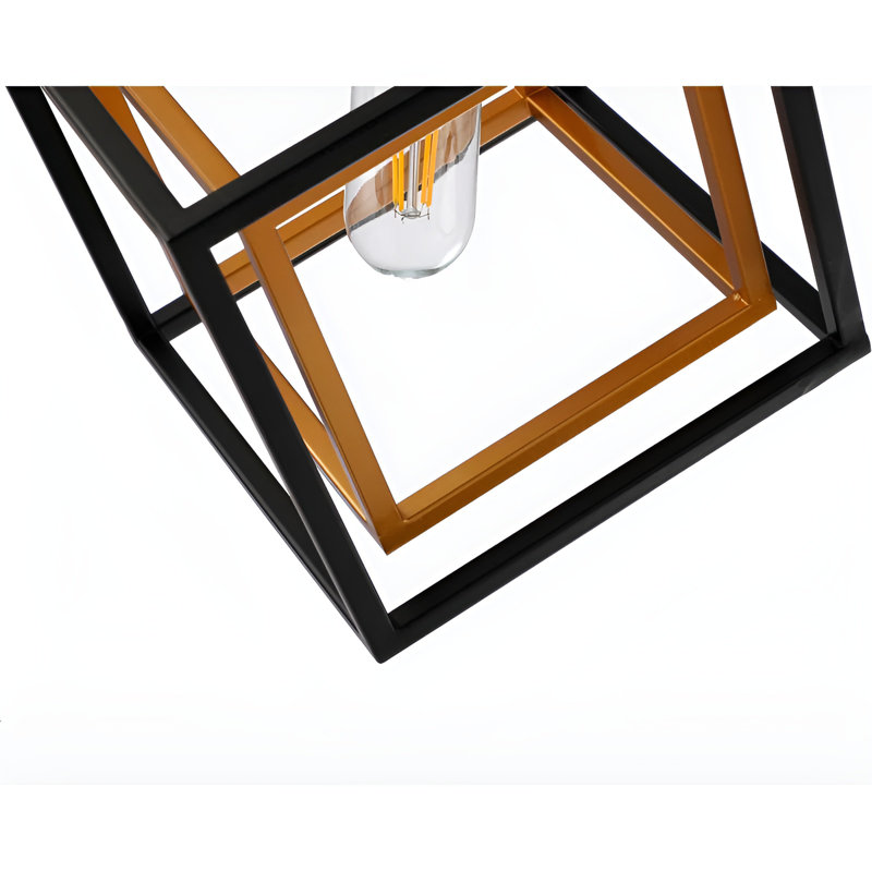 Luminaire suspendu géométrique 1 lumière