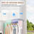 Metal Wall-Mounted Drying Rack