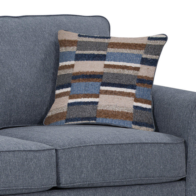 Max Round Arms Loveseat, 36"H x 60"W x 37"D