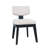 Albore Mid-Century Modern Split Back Upholstered Dining Chair (Set of 2)-1188224878