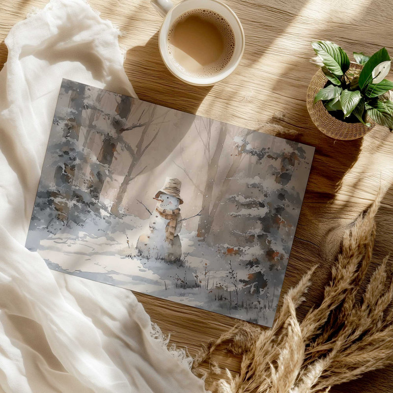«Frosty Morning», reproduction d'art, 24 po x 36 po, Sans cadre
