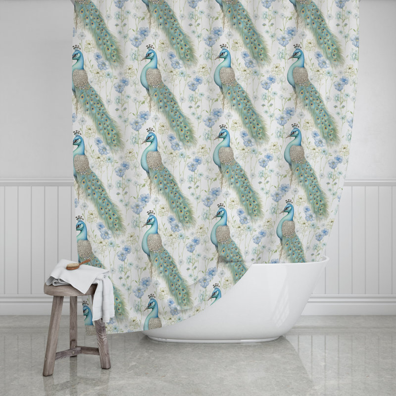 Adhya Shower Curtain, 83" H x 70" W