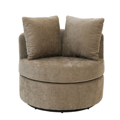 Amara 32" Upholstered Swivel Chair