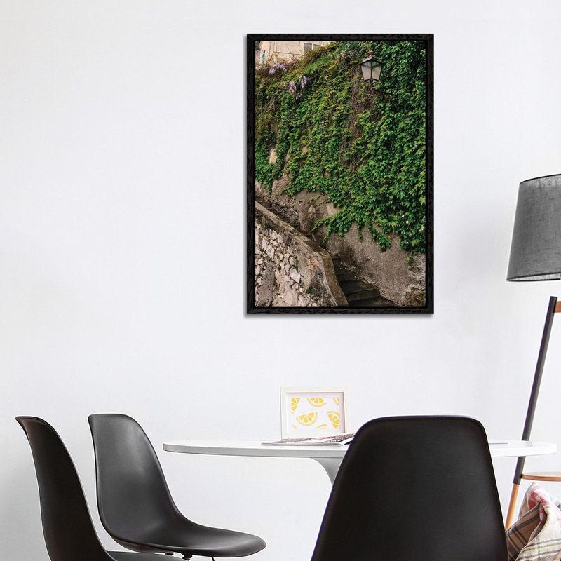 Positano V by Bethany Young - Print on Canvas, 101.6cm H x 66.04cm W x 3.81cm D, Black Framed