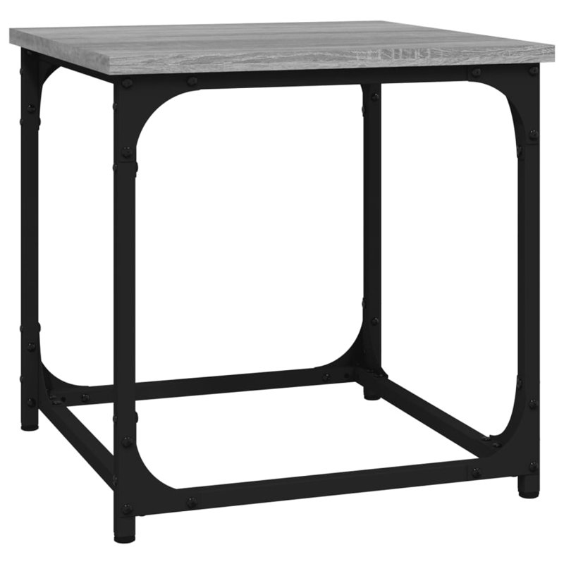 Bilton Frame End Table, Grey Sonoma