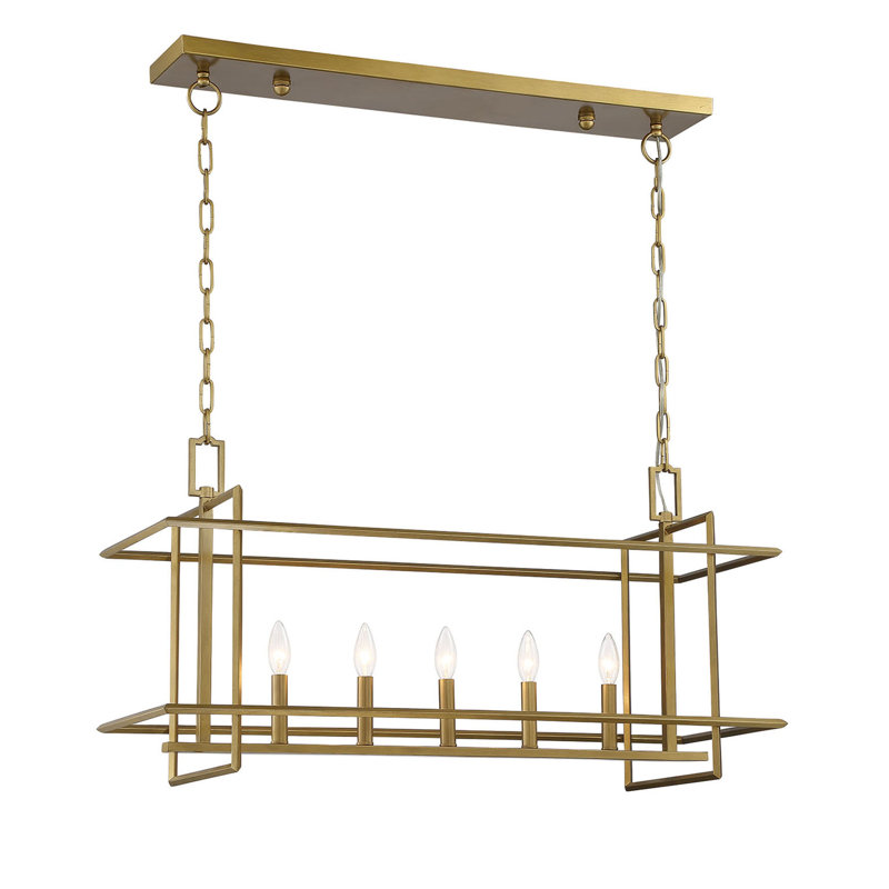 Aldis Iron 5-Light Chandelier