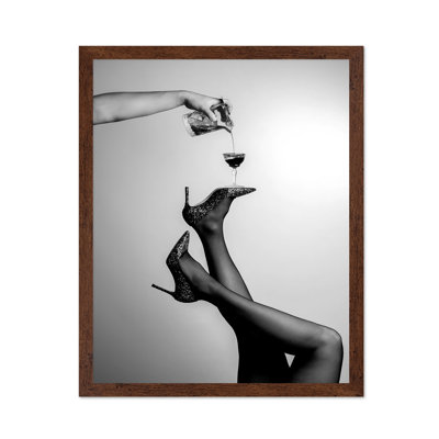 Cocktail sur des talons hauts