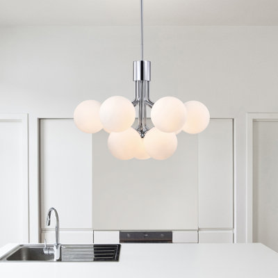 Concezia 9 - Light Dimmable Tiered Chandelier