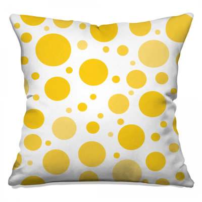 Polka Dot Throw Pillow, Pattern Double Sided Pillows