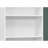 Bookshelf, Bookcase, 6 Tier, 72"H, Office, Bedroom, White Laminate, Transitional-202074066-202074064