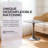 Space-saving Modern Dining Tables, 31.5" Mdf Grey, Chic Mid-century Style