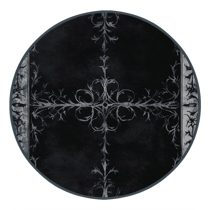 Shadow Waltz Rug, Round 5'