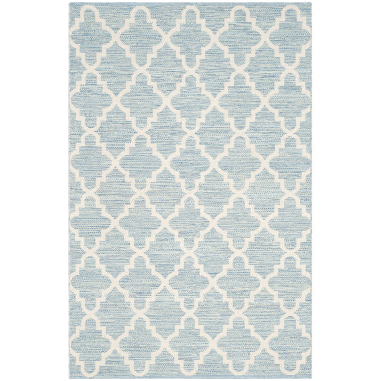 Lockbourne Hand Woven Cotton Geometric Rug