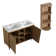 Modern Bathroom Storage & Vanity Combo – Sleek Design, Maximum Functionality