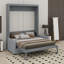 Lit escamotable mural Murphy avec coussin-1024531713