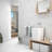 Amsterdam 2" x 2" Matte Porcelain Grid Mosaic Floor and Wall Tile-51571607