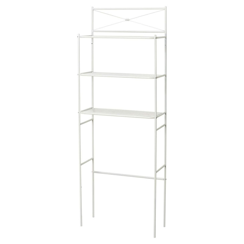 Osazee Metal Over The Toilet Storage, White