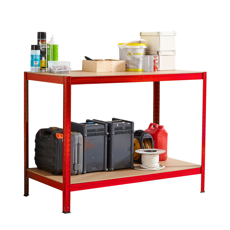 Edker 120cm W Manufactured Wood Top Workbench