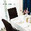 Housse pour chaise de salle à manger Peawdub Seersucker-497775115