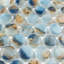 Carreau de mosaïque en verre pour mur et plancher 1 "x 1" Eterna