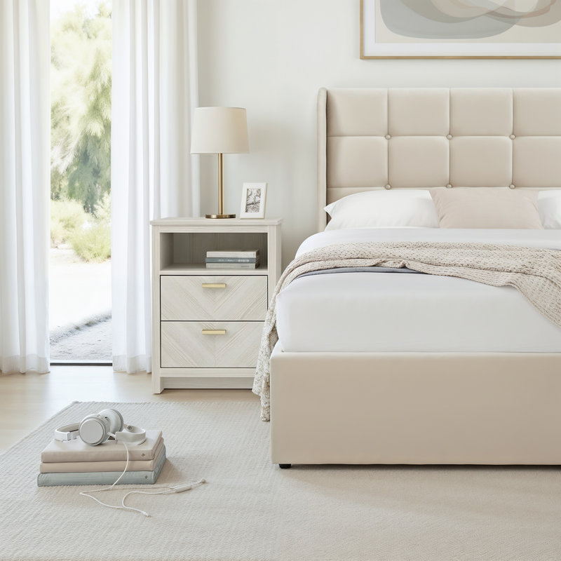 Ruby Ottoman Bed 2 Piece Bedroom Set