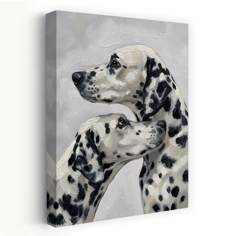 Art dalmatien moderne, H 36 po x l 24 po
