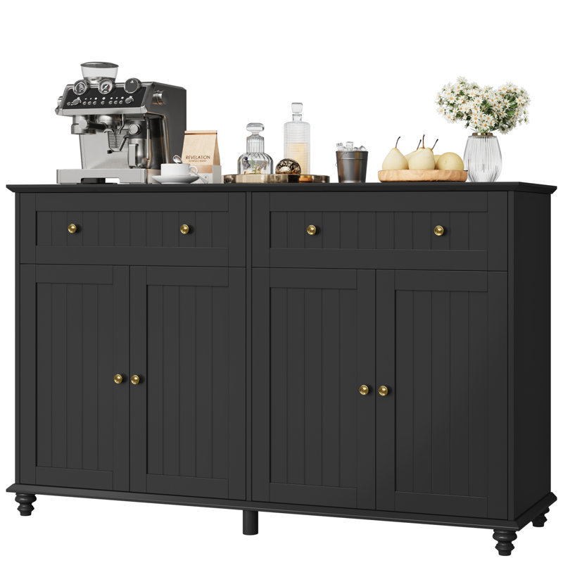 Arnolf 55.1'' Sideboard, Black