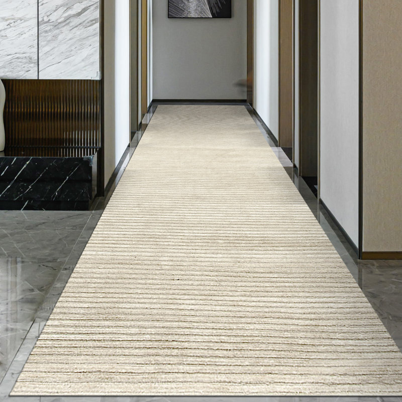 Tapis noué à la main en perle, Rectangle 9 pi x 12 pi