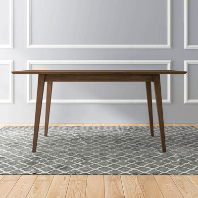 Levi Modern Style Solid Wood Rectangular Dining Kitchen Table