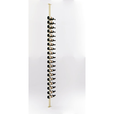 Jaidan 20 Bottle Wall Mounted Wine Bottle Rack by Prep & Savour