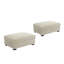 41.75cm Wide Rectangle No Pattern Footstool Ottoman-1790984418