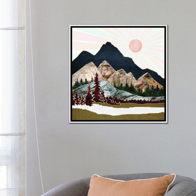 Retro Autumn Vista - impression d'art graphique