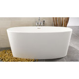 Ove 66.25'' L Freestanding Soaking Bathtub
