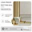 Porte de douche pliante en verre sans cadre l 32-33,5 po x H 72 po, porte de douche pliante sans cadre-93706050