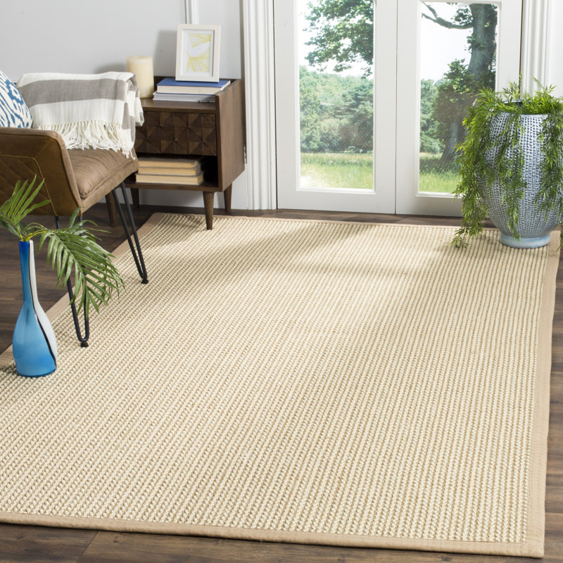 Tapis uni en laine et sisal Godolphin