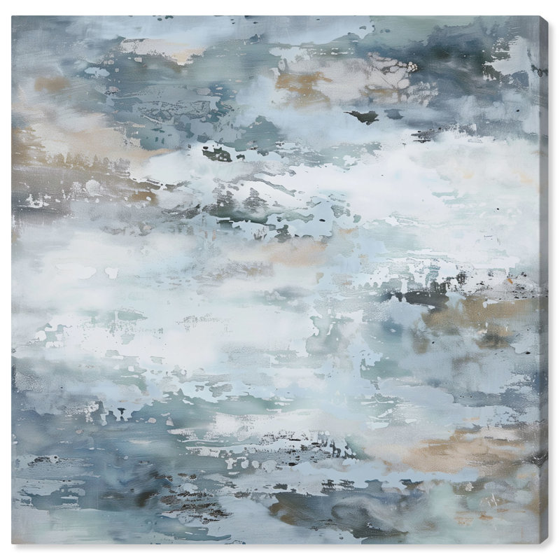 Large Fall Abstract Canvas Art in Rich Colors