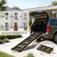 Foldable Black Dog Car Stairs Ramp, Lightweight Portable Pet Access Steps, Works for Small, Medium, Large Dogs, Perfect for Car, Truck, SUV