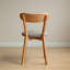 Chaise de salle à manger en bois FAS chêne naturel bois 100% chaise en bois sans saleté chaise de table chaise de salon en bois simple et naturel-2040691371-2040691380