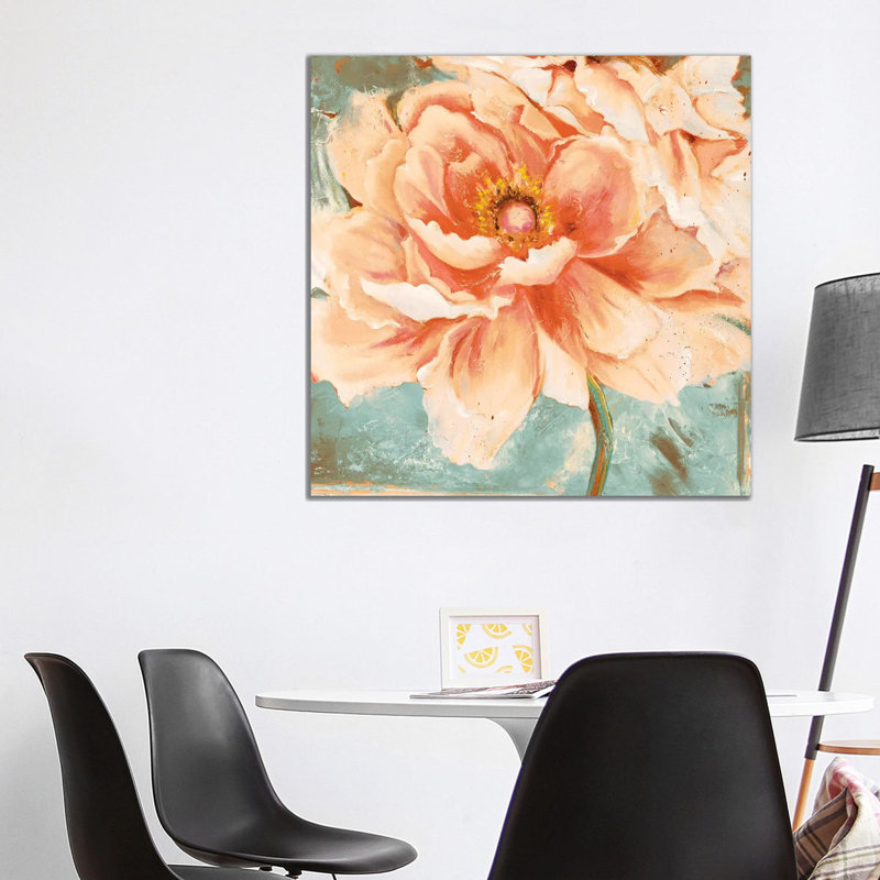 Beautiful Peonies Square I by Patricia Pinto - Wrapped Canvas Print, 93.98 cm H x 93.98 cm W