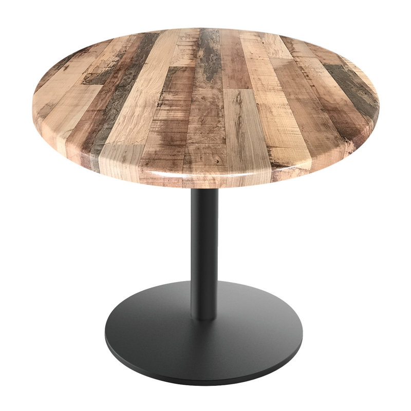 Table d'intérieur et d'extérieur, Rustique, H 30 po x l 36 po x P 36 po