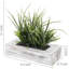 3 - Pieces Artificial Grass in Pot set