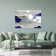 Image, Blue Balls 3D Abstract - Wrapped Canvas Print