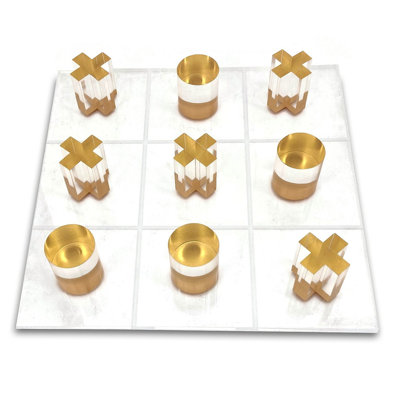Tic Tac Toe Ondisplay 3D Luxe Acrylique