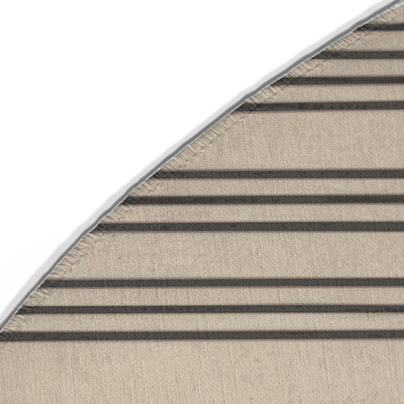 Precision Pulse Indoor And Outdoor Area Rug, Round 5'