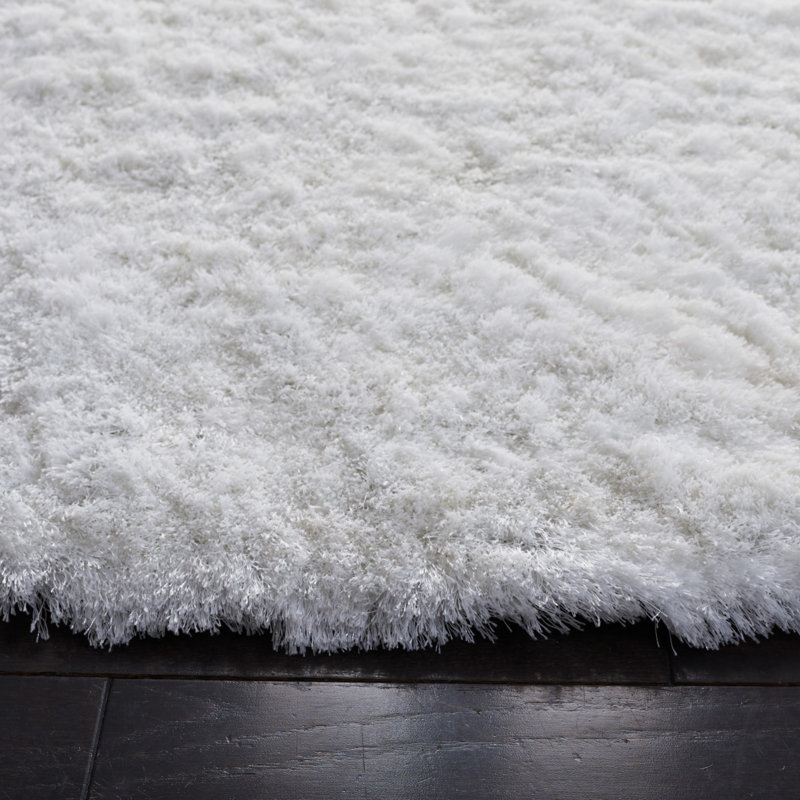 Tapis ivoire touffeté à la main Jewell, Rectangle 4 pi x 6 pi