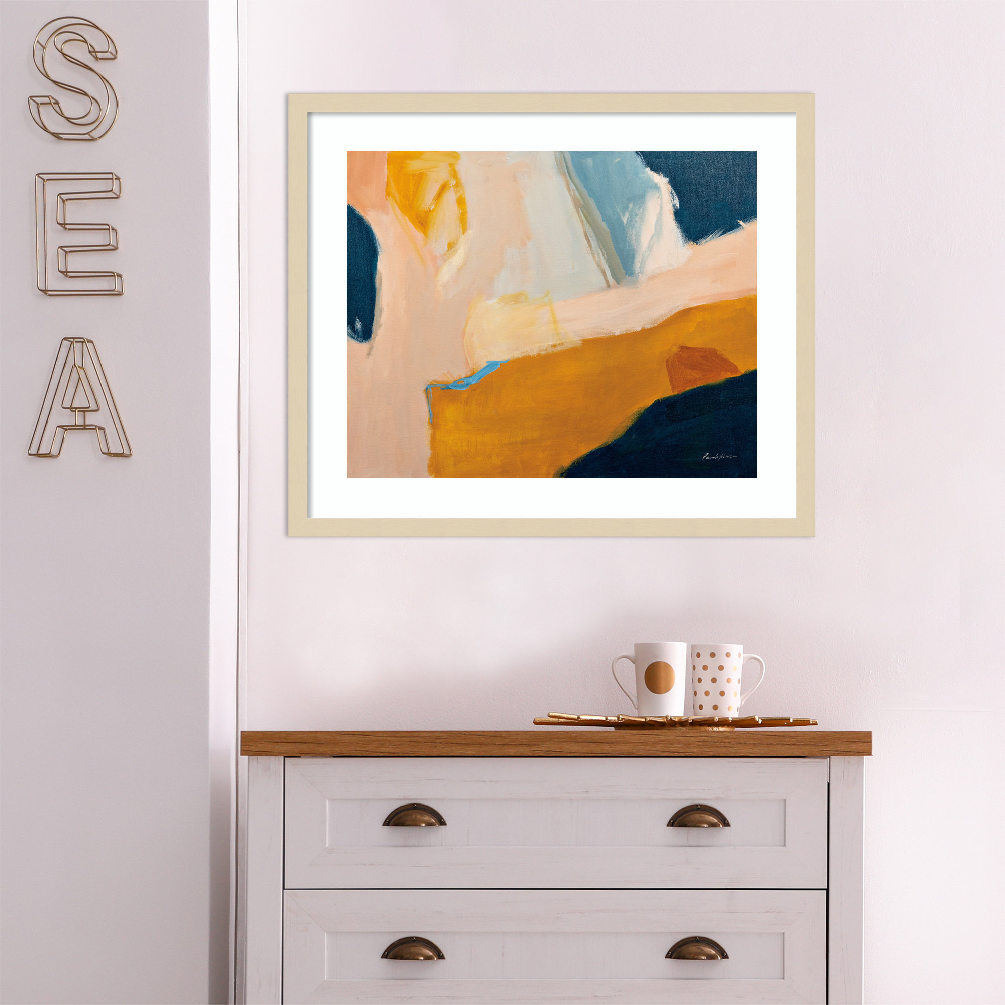 Golden Gate by Pamela Munger, Natural, 25" W x 21" H