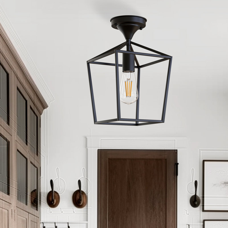 Plafonnier semi-encastré 1 lumière Crattic