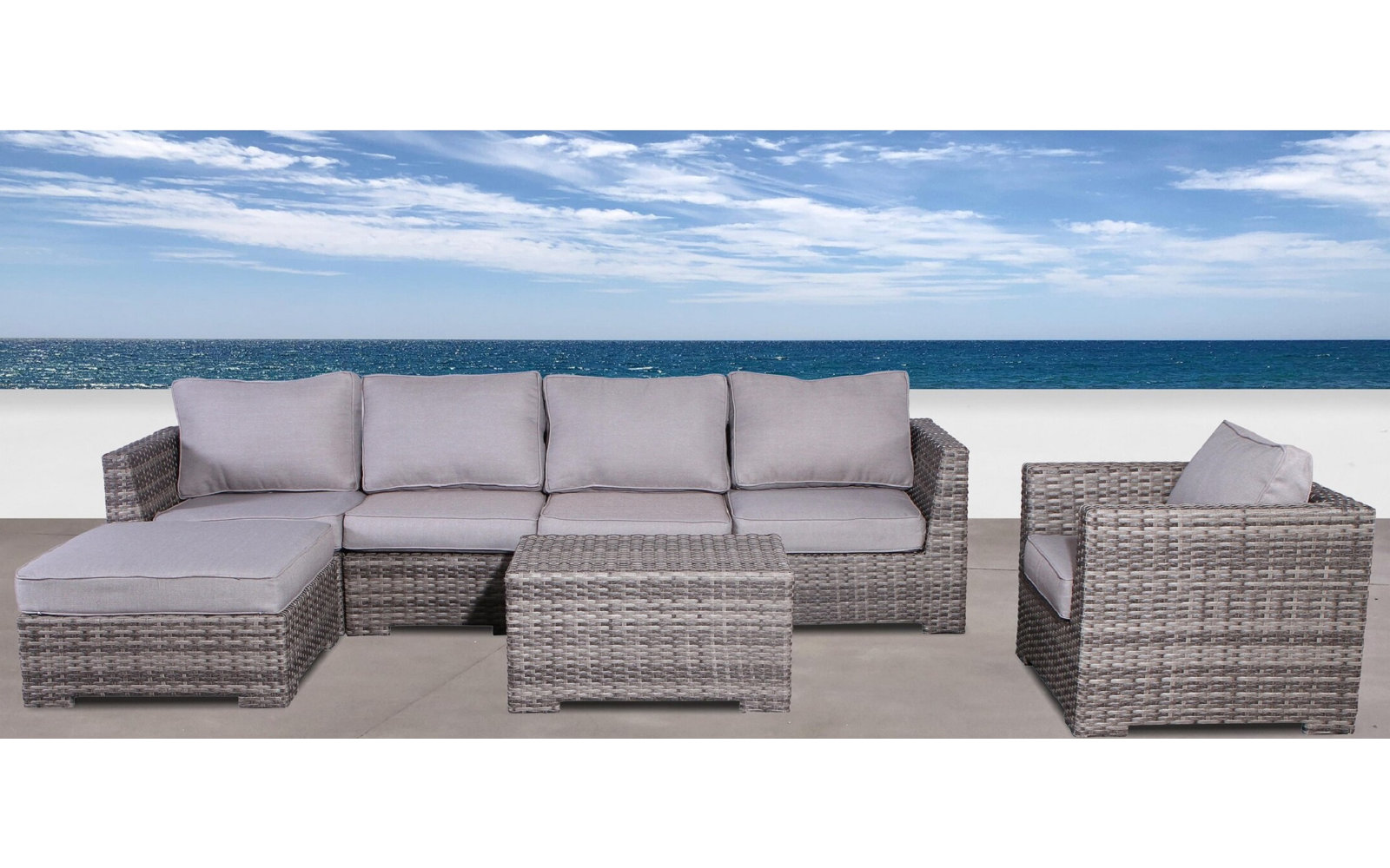 McDougal 5-Person Patio Seating Group